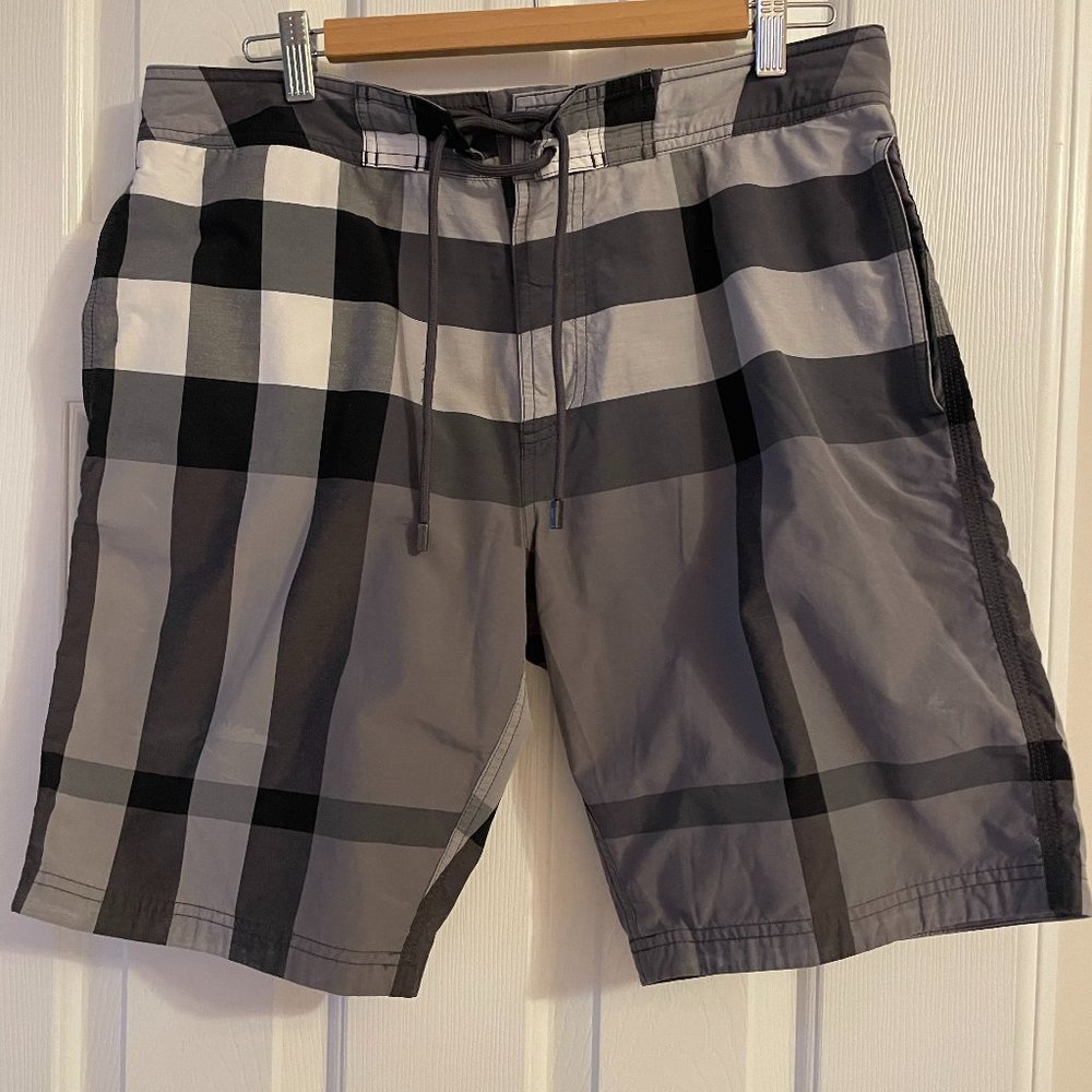 Burberry Brit Laguna Check Print Board shorts